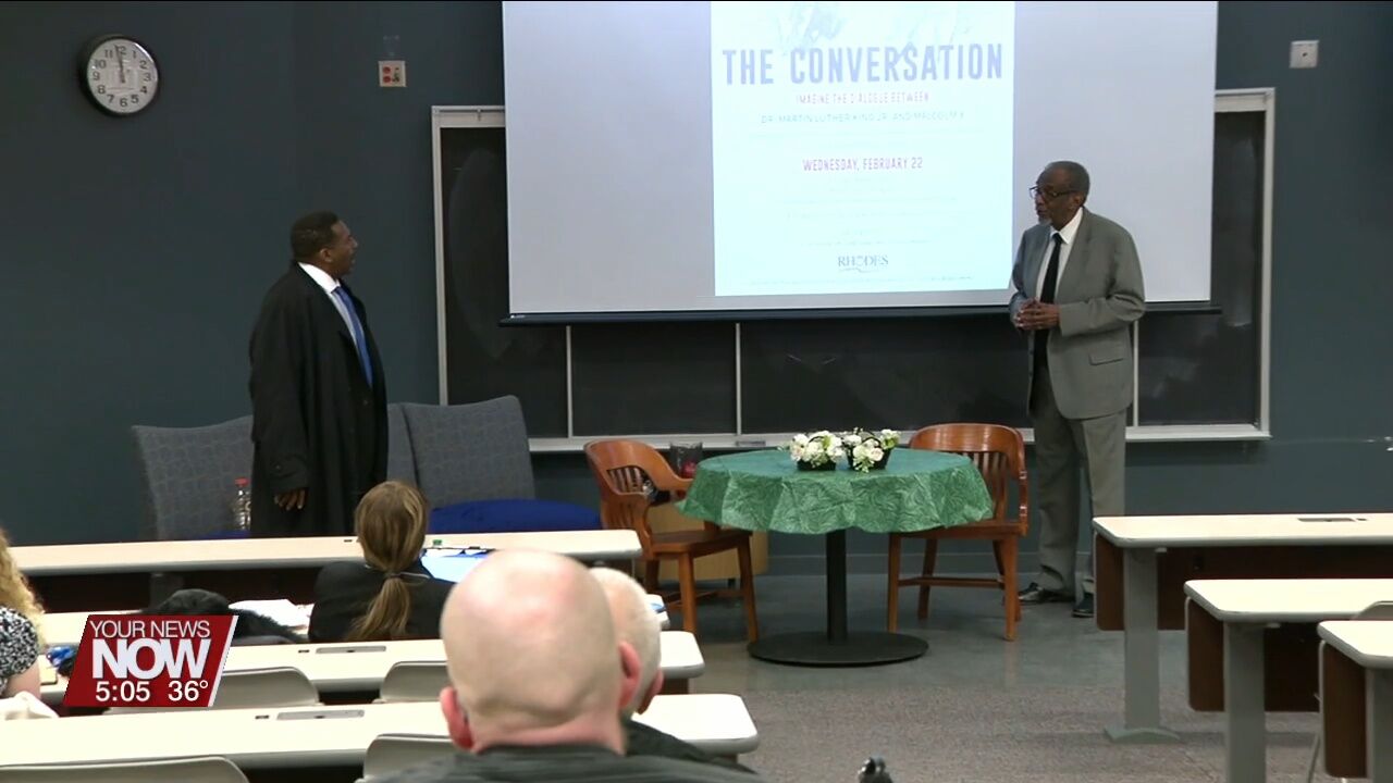 Local college revisits dialogue between two civil rights leaders